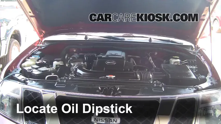 2010 Nissan Pathfinder SE 4.0L V6 Oil Check Oil Level